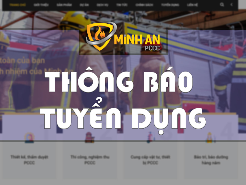 TUYỂN CÁN BỘ KỸ THUẬT PCCC